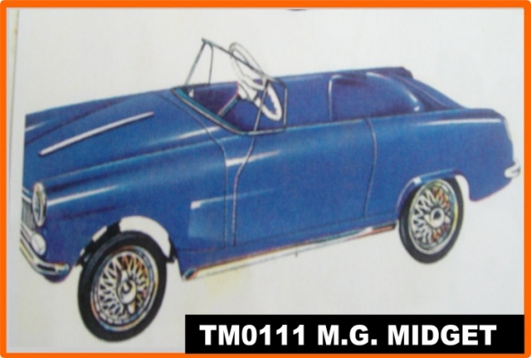 TRI-ANG M G MIDGET PEDAL CAR PARTS